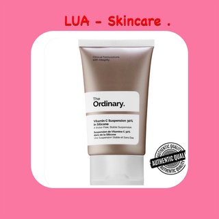 [Bill hãng] Kem dưỡng sáng da Vitamin C Suspension 30% in Silicone - The Ordinary
