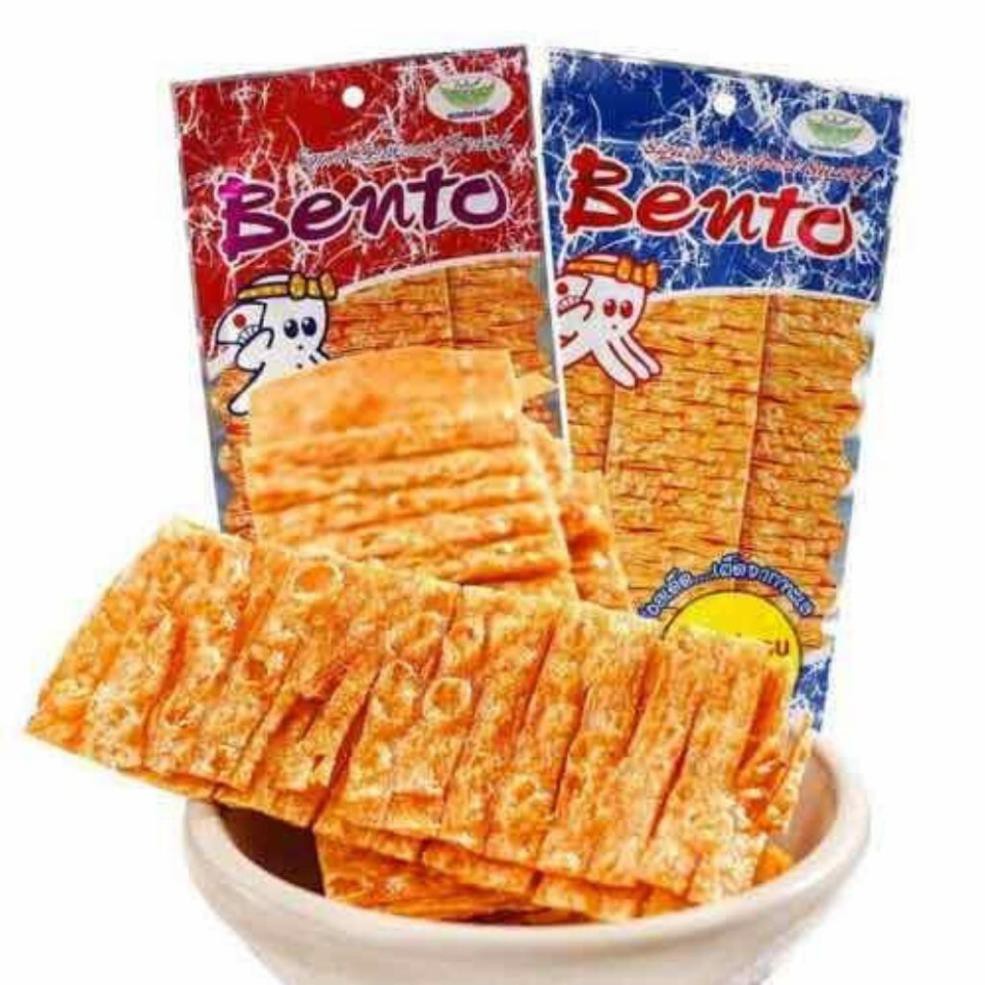 Bento Mực ? Mực Bento Sợi Thái Lan 1 Dây 13 Gói