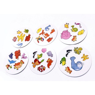Bộ Thẻ Trò Chơi Spot It - Animals