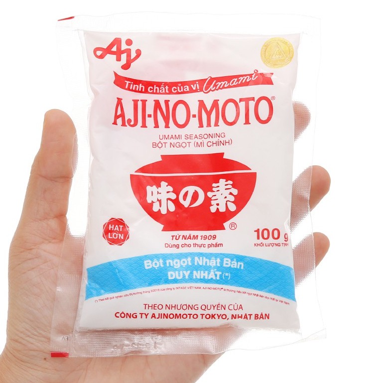 Mì chính Ajinomoto 100g - Hàng chính hãng