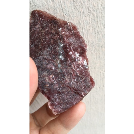 100gr Đá Thô Dâu Tây Hồng Raw Pink Strawberry Stone