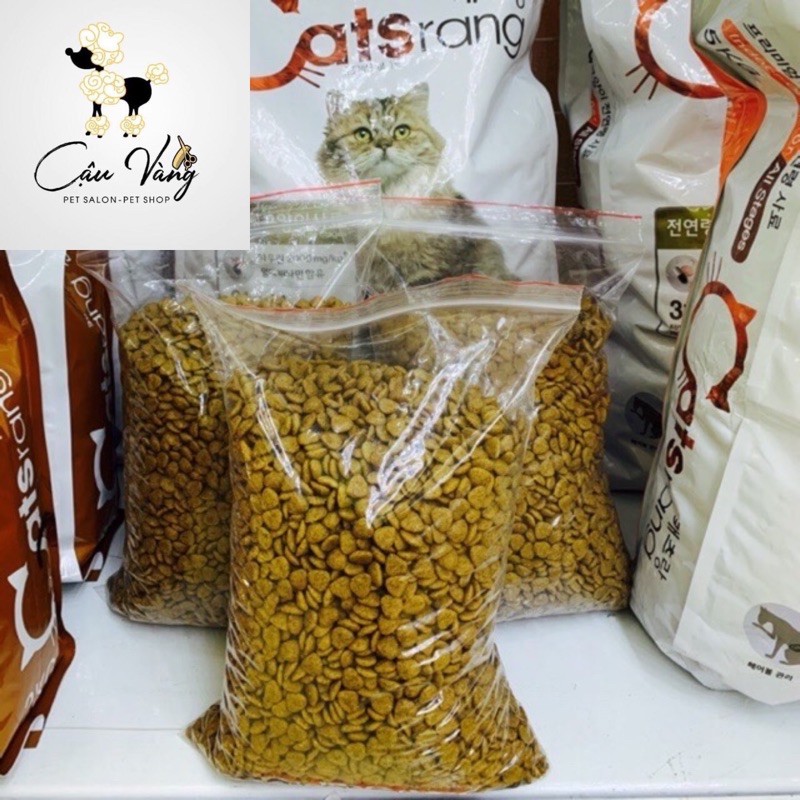 THỨC ĂN MÈO CATSRANG - 1 kg - Nhập Khẩu HÀN QUỐC - ( Thức Ăn Khô,Thức Ăn Hạt, Cám Mèo)