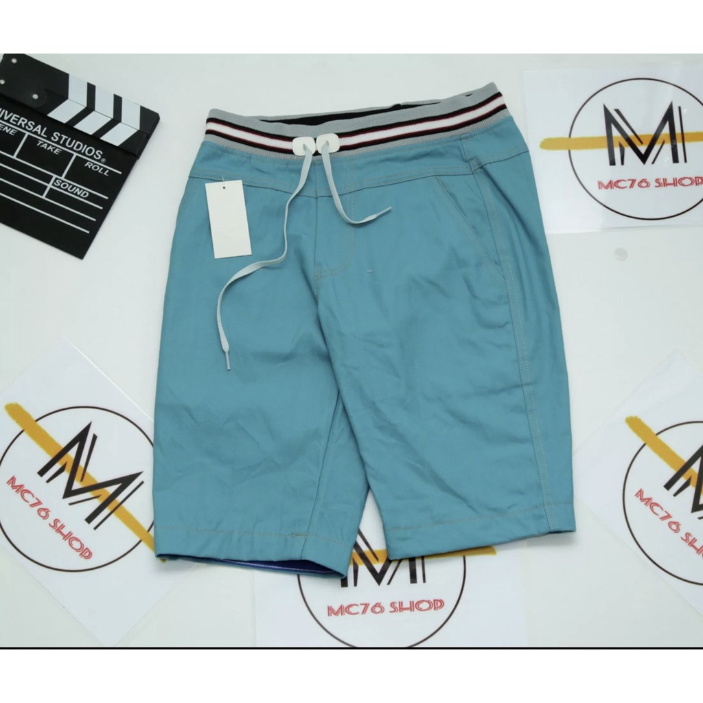 Quần short kaki nam lưng thun MC76,quần đùi nam mặc nhà phong cách hàn quốc