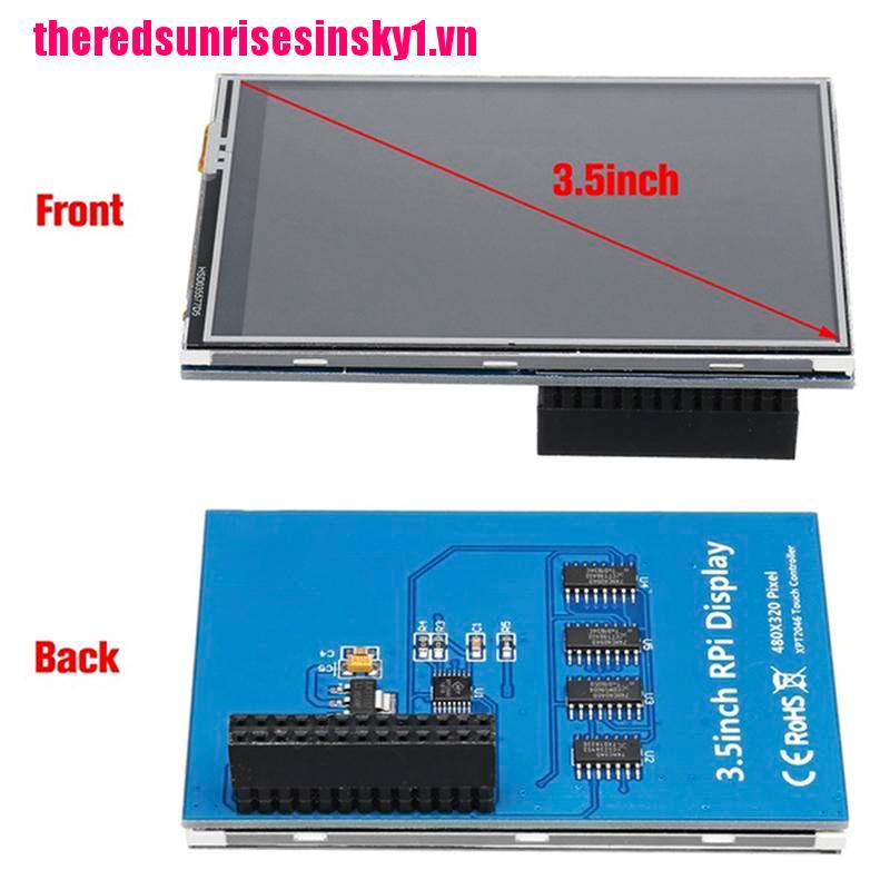 (3C) Giá Đỡ Màn Hình Cảm Ứng 3.5 "320X480 Tft Lcd Cho Raspberry Pi A B A + 2b 3b 3b +