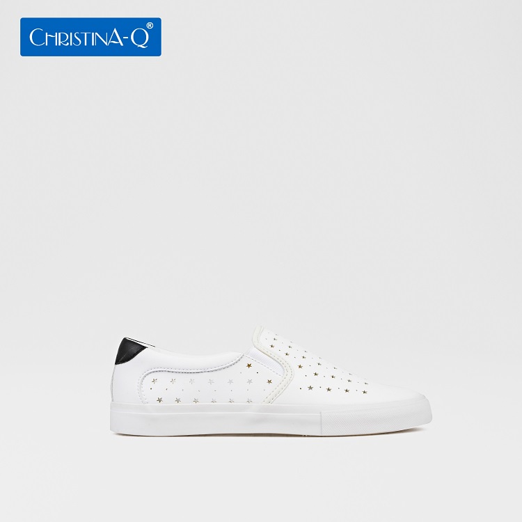 Giày sneaker nữ đế bằng ChristinA-Q TTU120