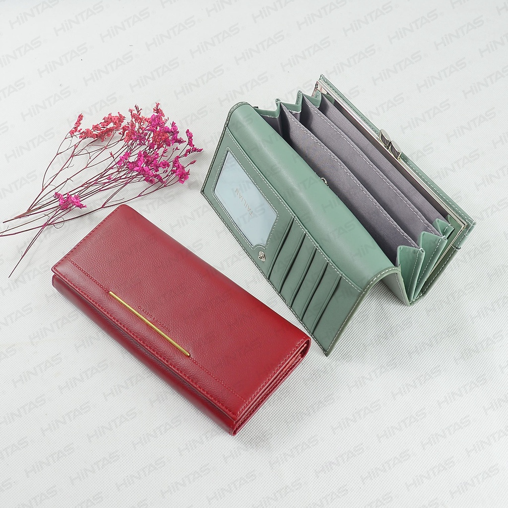 Ví cầm tay đẹp HINTAS cá tính sành điệu dành cho nam và nữ cầm tay và đeo chéo - VQC 8806