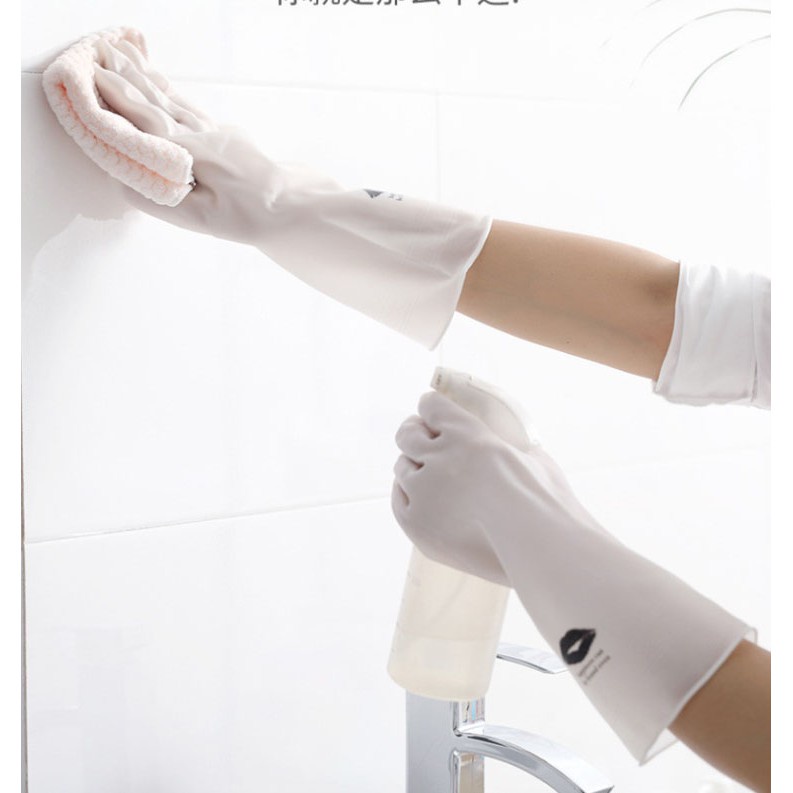 Găng Tay Cao Su , Găng tay cao su siêu dai rửa chén và làm vườn