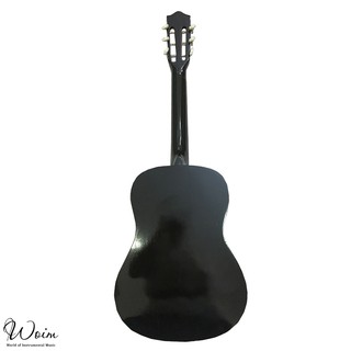 Đàn Guitar Woim Dáng D GU07 Màu Đen