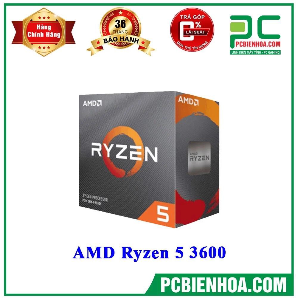 Bộ vi xử lý AMD RYZEN 5 3600 /36MB /3.6GHZ /6 NHÂN 12 LUỒNG chính hãng