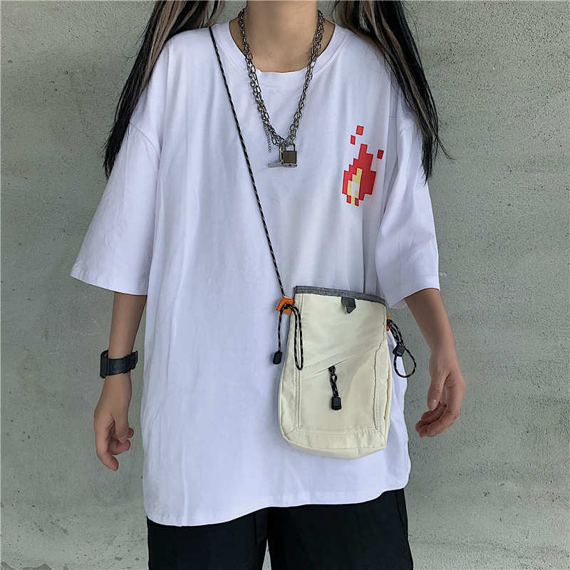 Túi Đeo Vai Thiết Kế Giản Dị Thời Trang 192308Túi Dây Rút Thiết Kế Nhỏ Nhắn Thời Trang Theo Phong Cách Hàn Quốc