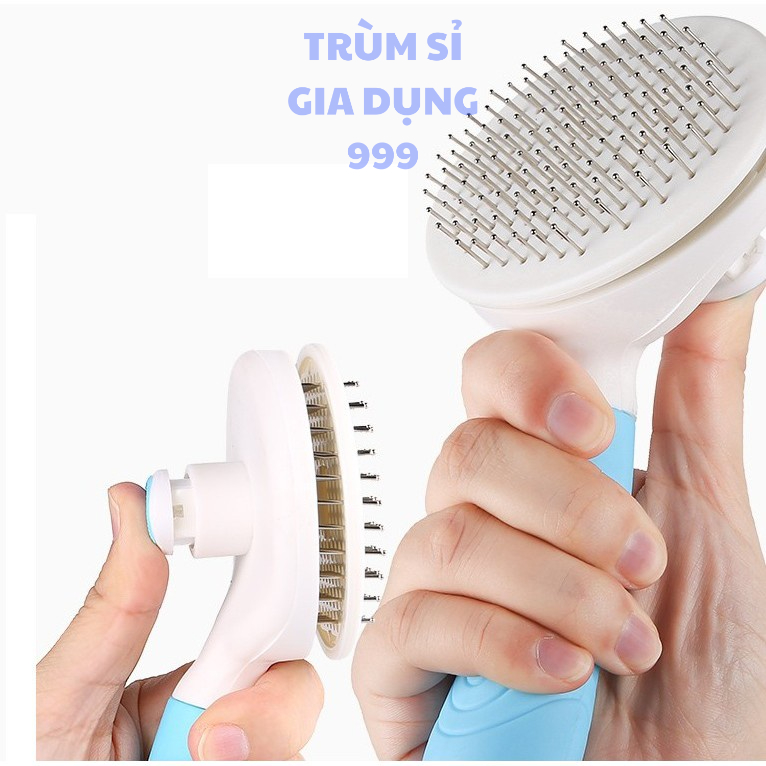 lược chải lông chó mèo hạn chế rụng lông