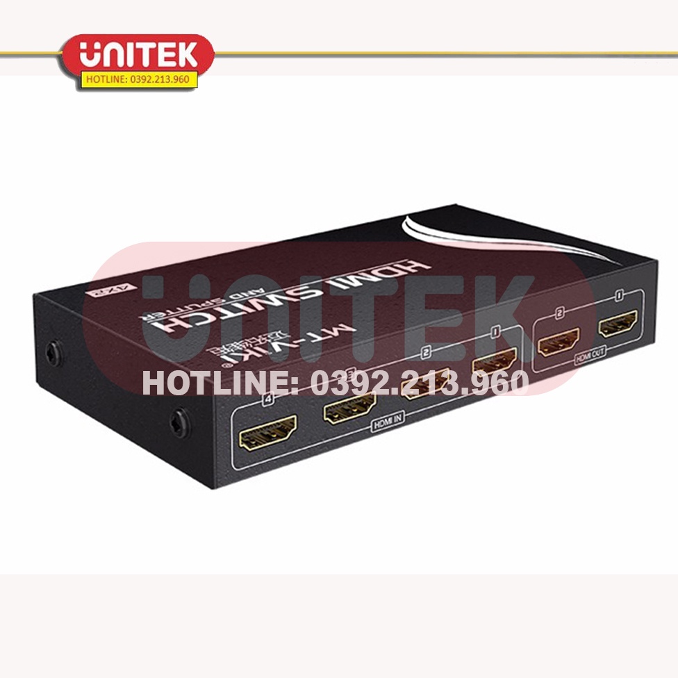 Bộ Chia HDMI 4 Cổng Vào 2 Cổng Ra Có Điều Khiển VIKI MT-HD4-2
