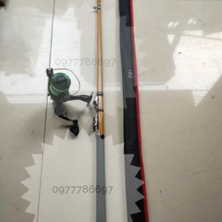 Combo cần và máy câu tôm