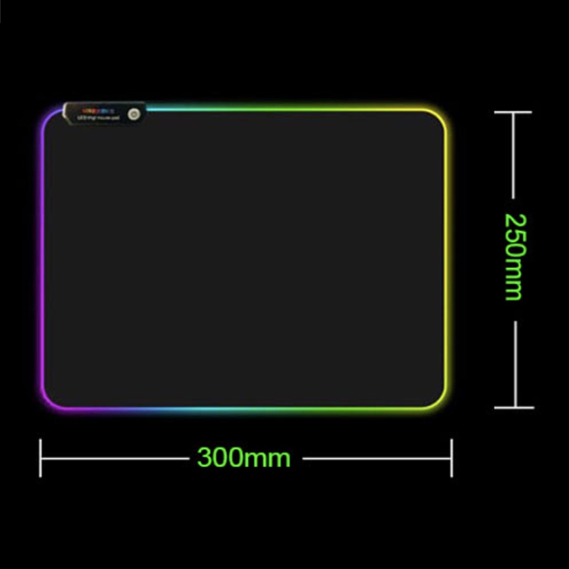 Lót chuột gaming LED RGB, Pad chuột LED RGB - Bàn di chuột LED RGB, LED LIGHT MOUSEPAD