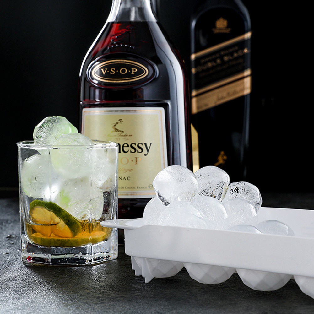 Khuôn Silicone Cấp Thực Phẩm Làm Đá Hình Tròn An Toàn