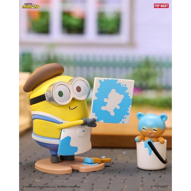 Mô hình Minions Bob + Tim Better Together Series Pop Mart Sự trỗi dậy của Gru