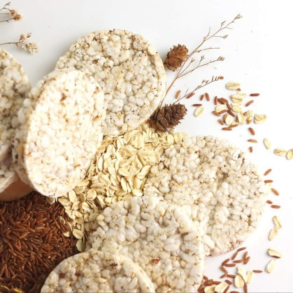 Bánh gạo lứt ăn kiêng, giảm cân, tập gym, ăn chay, thực dưỡng 💰 Lốc bánh 500g 💰 Fit Nuts | BigBuy360 - bigbuy360.vn