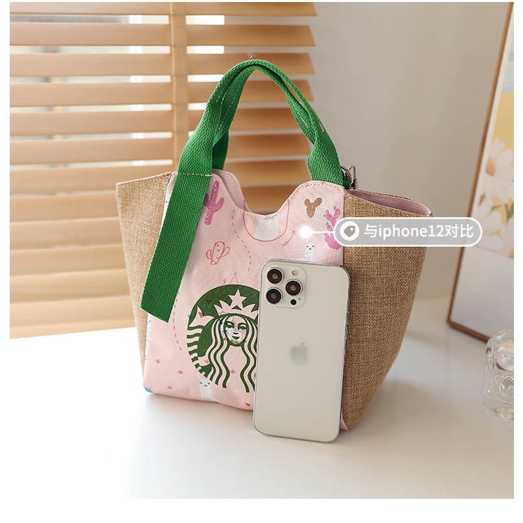 Túi Xách Canvas Cỡ Lớn Thân Thiện Với Môi Trường Thời Trang Cổ Điển