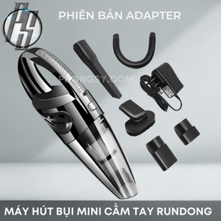 Máy hút bụi cầm tay mini không dây Rundong bản Adapter