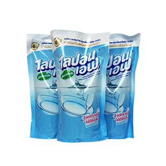 Nước rửa bát Thái Lan Lipon túi 550Ml không mùi , an toàn cho làn da của bạn