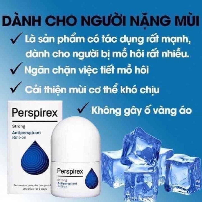 Lăn nách Perspirex - Đan Mạch (Hàng chính ngạch)