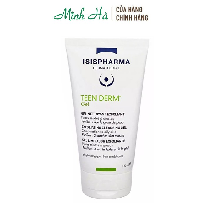 Sữa rửa mặt ISIS Pharma Teen Derm Gel giảm nhờn và ngăn ngừa mụn | BigBuy360 - bigbuy360.vn