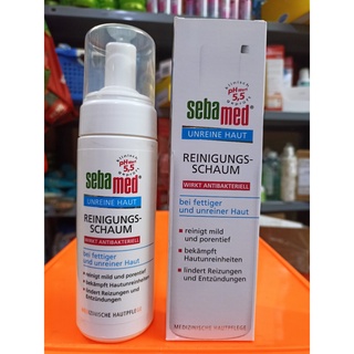 Sữa rửa mặt Sebamed 150ml dạng vòi, có hộp giấy của Đức