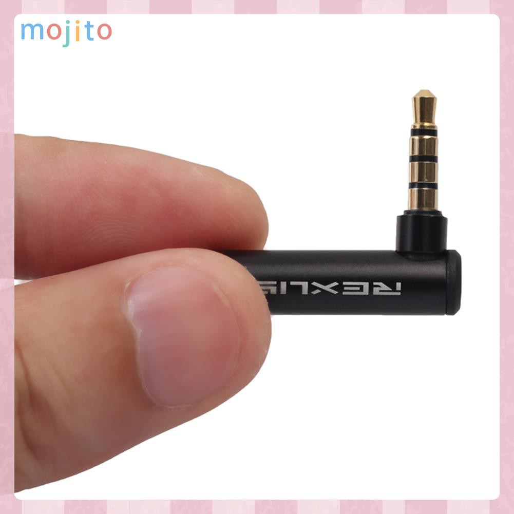 Đầu Nối Âm Thanh 90 Độ 3.5mm