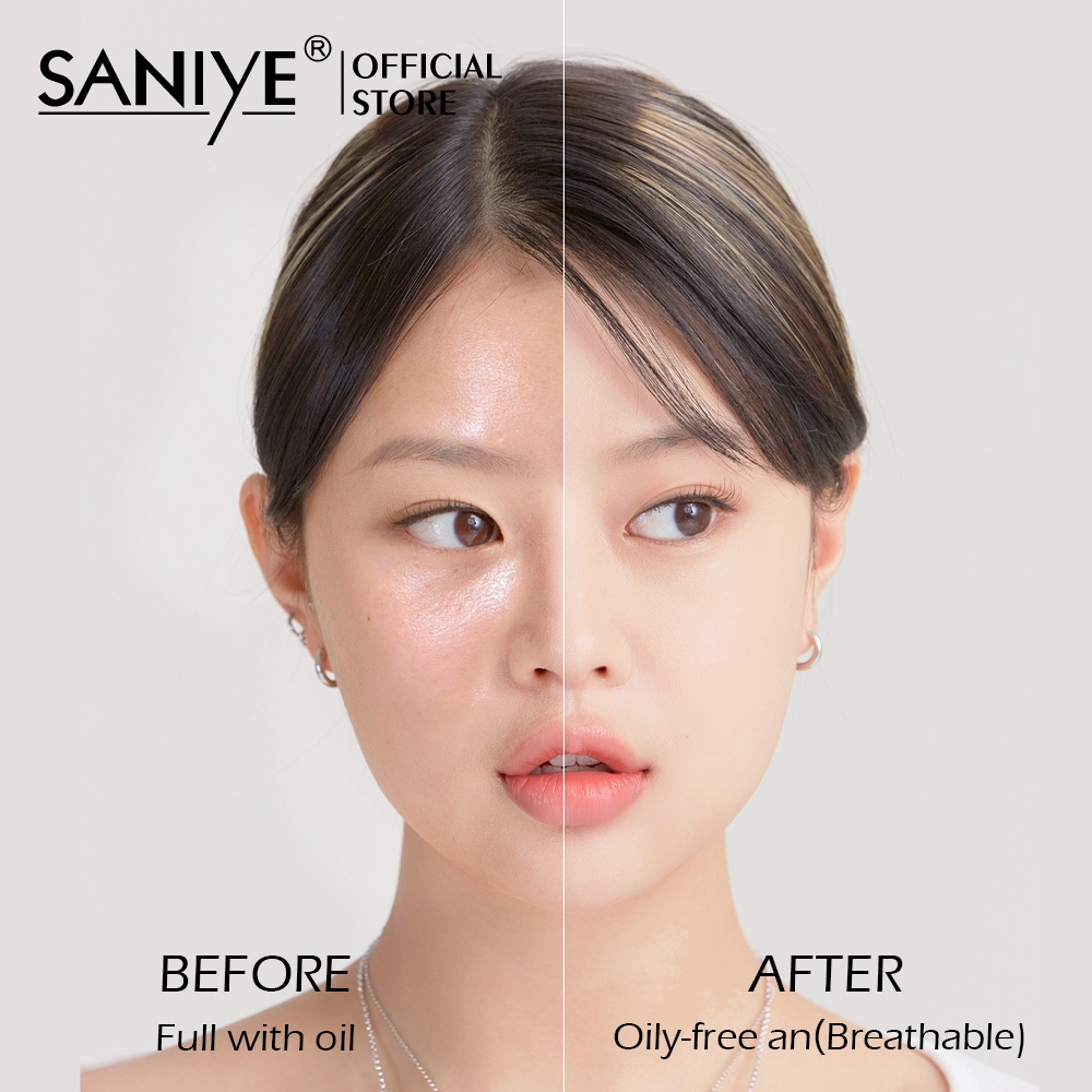 Phấn phủ SANIYE R5004 trang điểm kiểm soát dầu với 3 tông màu tùy chọn 10g