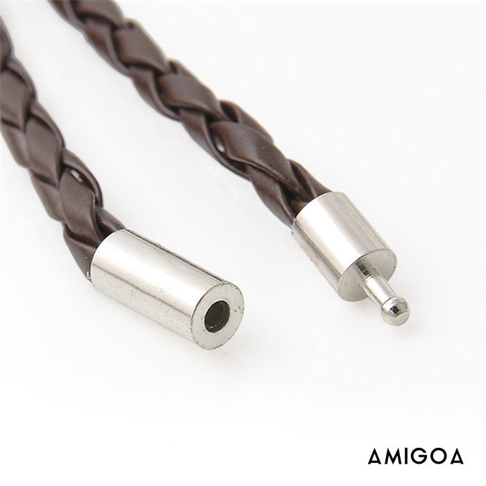 Vòng Tay Da Bện Nhiều Lớp Cho Nam Và Nữ