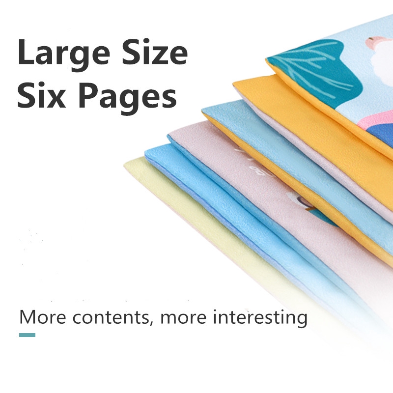 Sách Vải HDY Mềm Mịn In Hoạt Hình Kể Chuyện Cho Bé