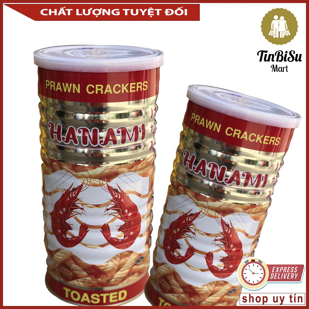 Bánh Snack Tôm Thái Lan (Lon 110g)