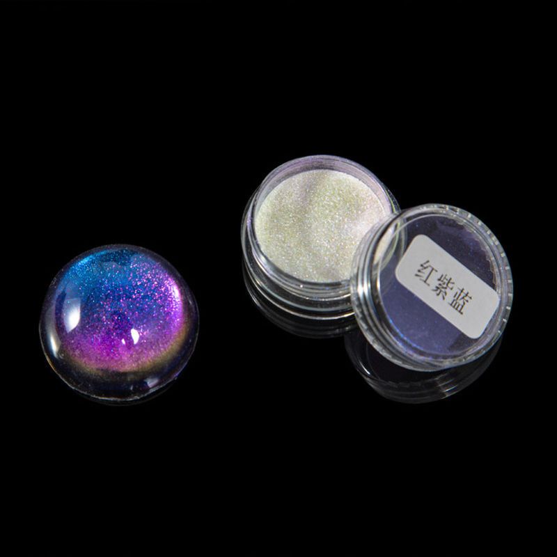 Bộ 5 bột màu sắc cầu vồng chất liệu resin epoxy độc đáo