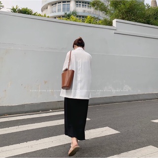 Áo blazer ngắn tay cúc sau