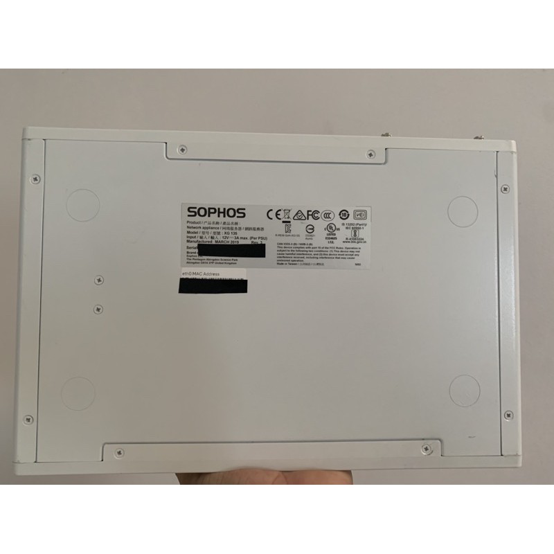 Tường lửa, ,cân bằng tải- SD-wan : sophos xg135 gen3- license tháng 5/2024