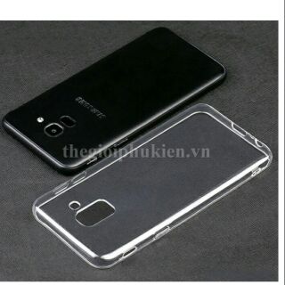 Ốp lưng dẻo trong suốt cho Samsung J6 2018