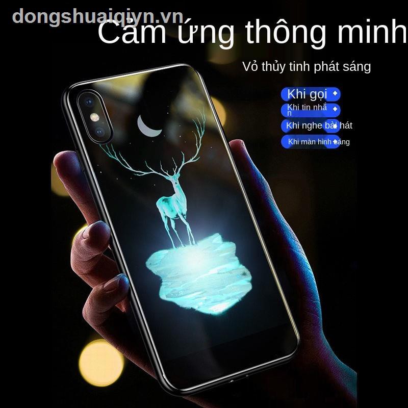 Ốp Điện Thoại Màu Dạ Quang Điều Khiển Bằng Giọng Nói Cho Iphone 8 7plus Xsmax Xr X Sự Bảo Vệ