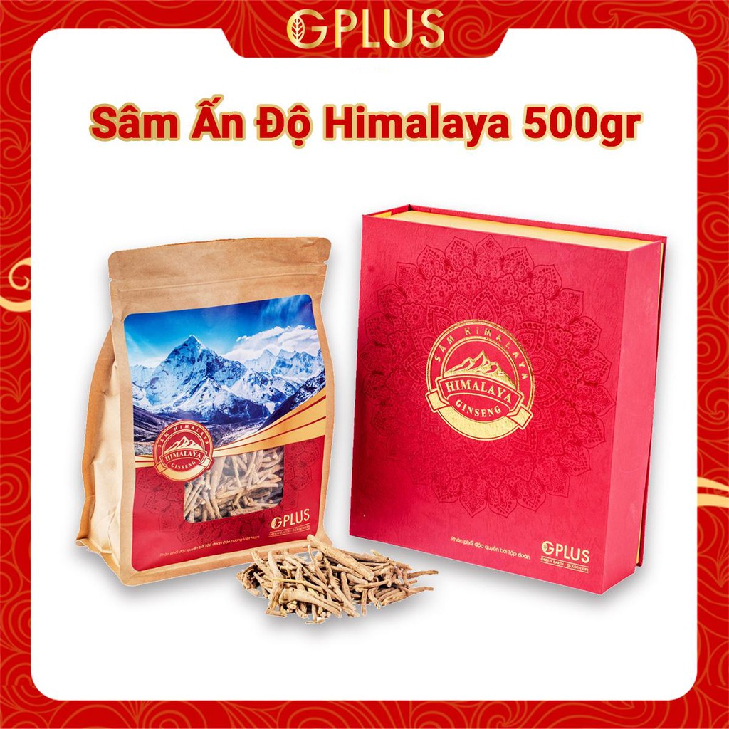 500g Sâm Ấn Độ Himalaya / Thảo dược quý hiếm từ Ấn Độ