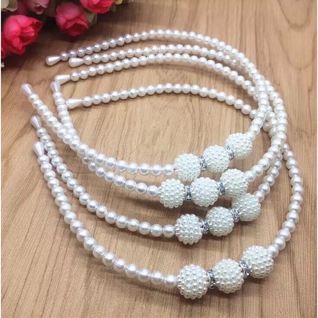 Bợp tóc gắn hạt ngọc siêu hot, siêu cute