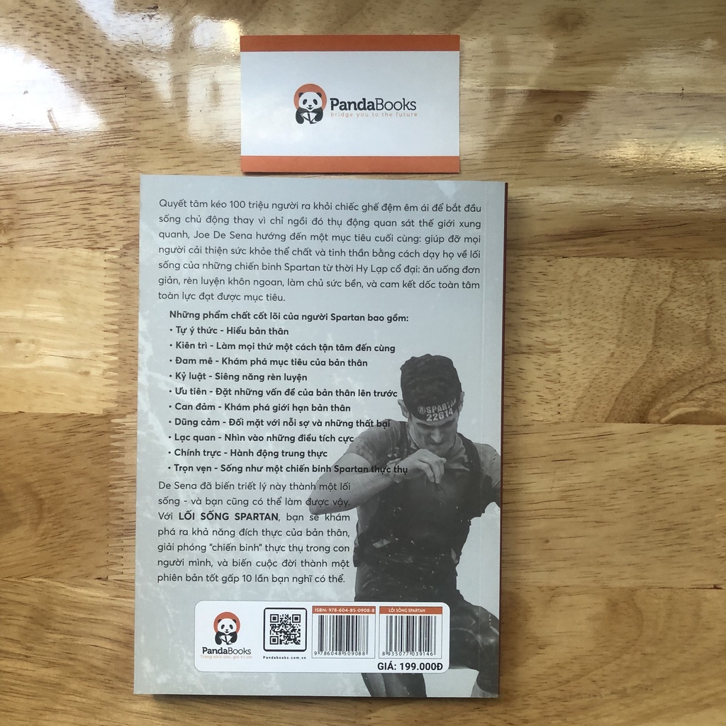 Sách - Lối sống Spartan - Pandabooks