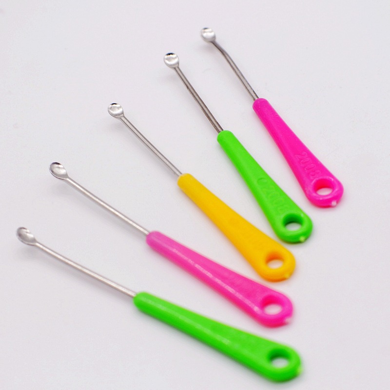 Set 5 Dụng Cụ Lấy Ráy Tai Bằng Thép Không Gỉ Có Thể Tái Sử Dụng
