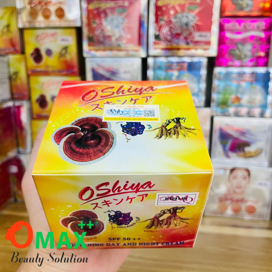 KEM OSHIYA ĐÔNG TRÙNG HẠ THẢO - COLLAGEN - LINH CHI 20G