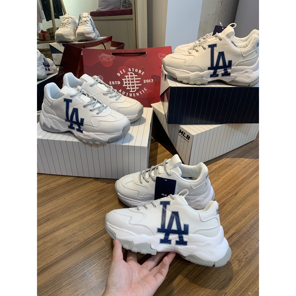 Giày Thể Thao Sneaker Nam Nữ MLB LA Big Ball Chunky Dodgers - Deestore VN