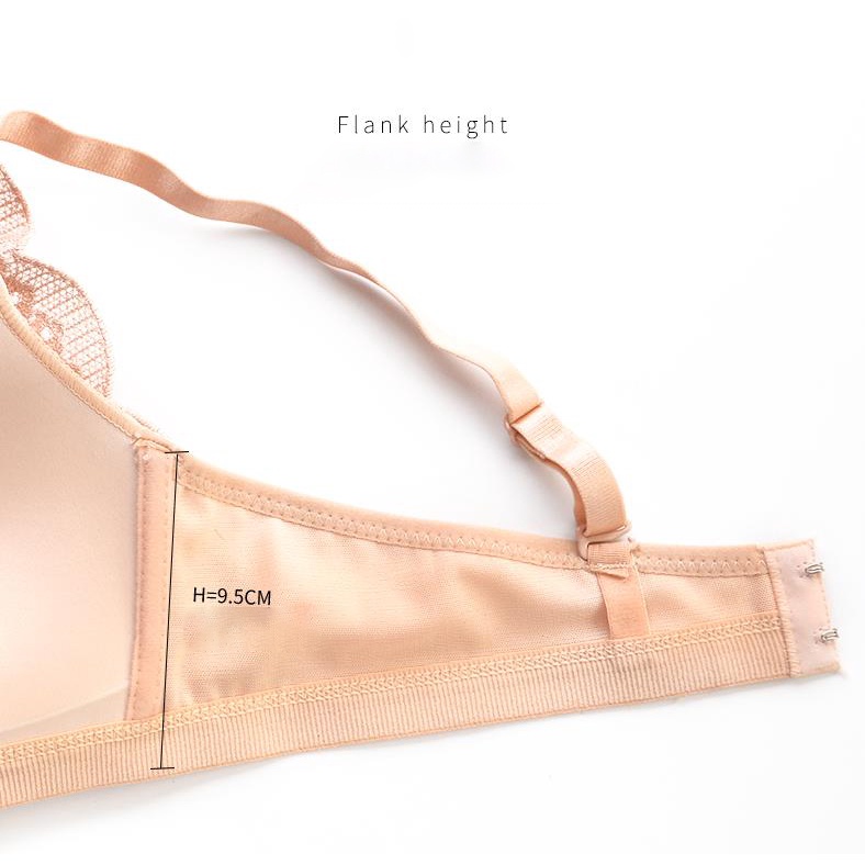 Áo ngực AOWEINISI vải ren không gọng mặc thoải mái thời trang quyến rũ dành cho nữ