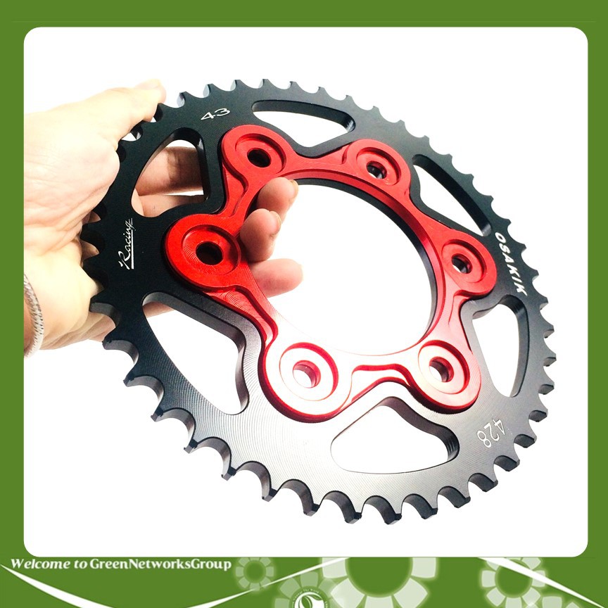 Đĩa nhông sên OSAKIK 43 sử dụng cho exciter 150