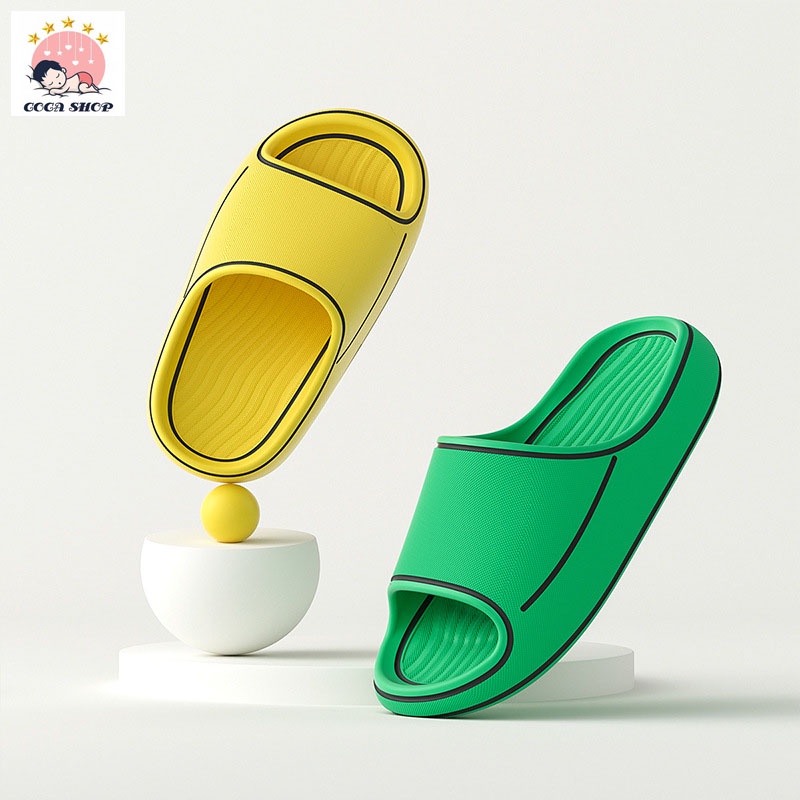 Dép Lê Viền Cheerfull Mario Chạy Viền Cá Tính Cho Bé , Dép Lê Siêu NHẹ , Siêu Mềm Và Chống Trơn Trượt