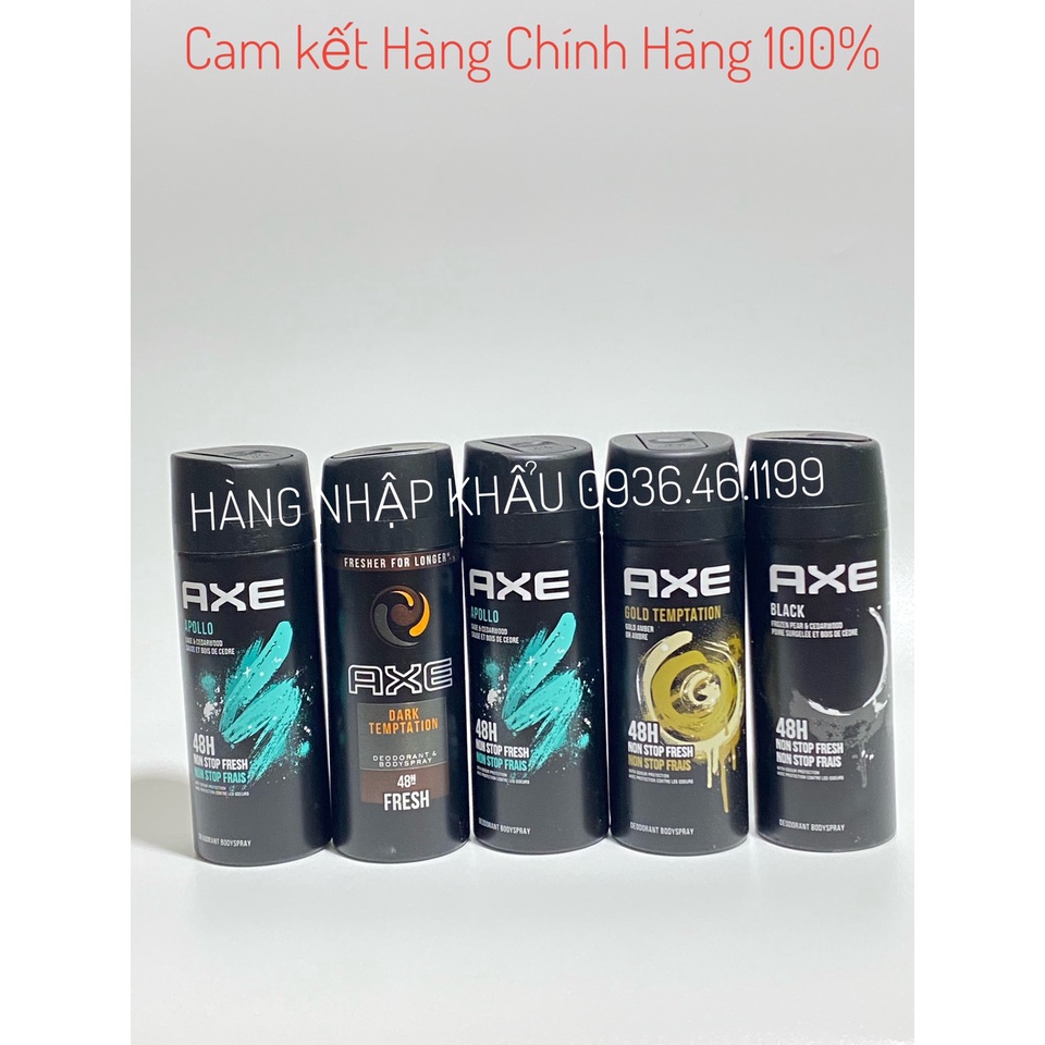 Xịt khử mùi toàn thân AXE 150ml USA