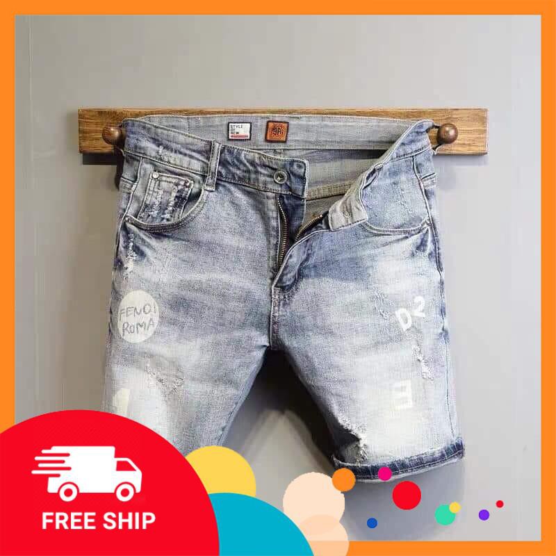 Quần Short Jean Nam Cao Cấp