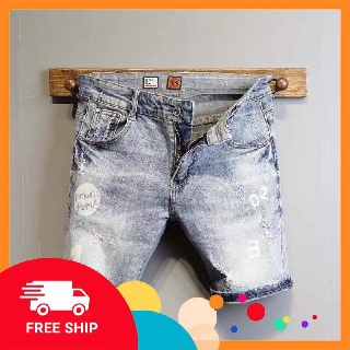 Quần short jean nam cao cấp