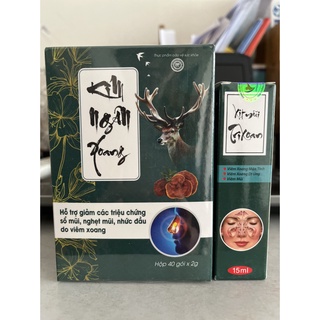 Kim Ngân Xoang hỗ trợ các bệnh về xoang - viêm mũi tặng kèm xịt